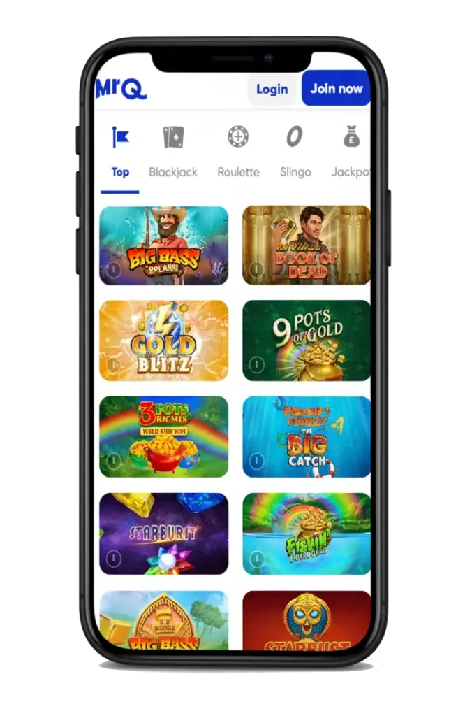 MrqCasino Mobile App